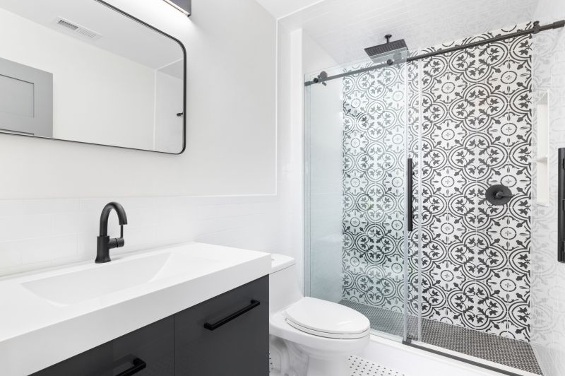 Elegant Tile Patterns in Shower