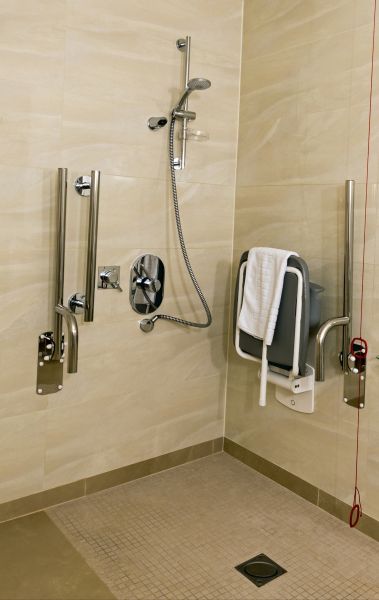 Disabled Shower Installation